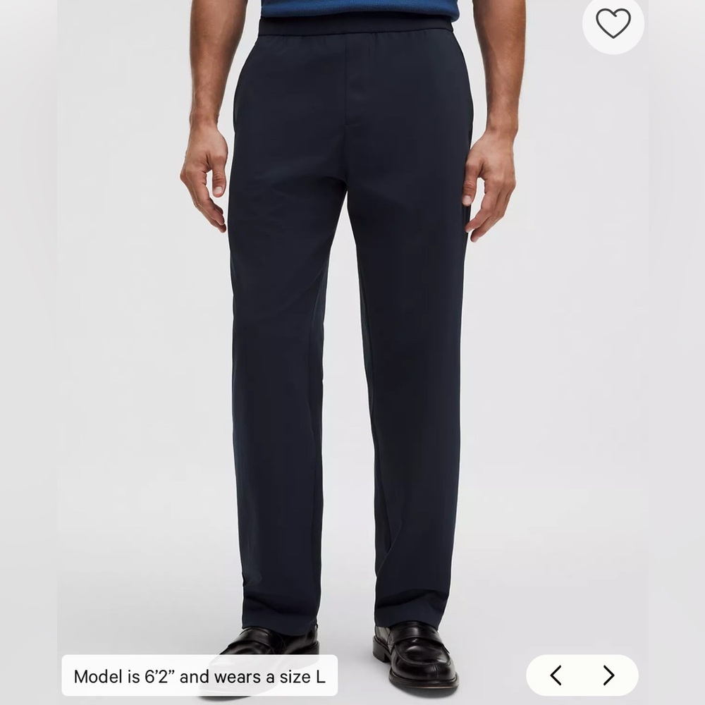 lululemon Men's Daydrift Classic-Fit Trouser
Shorter // Size Large